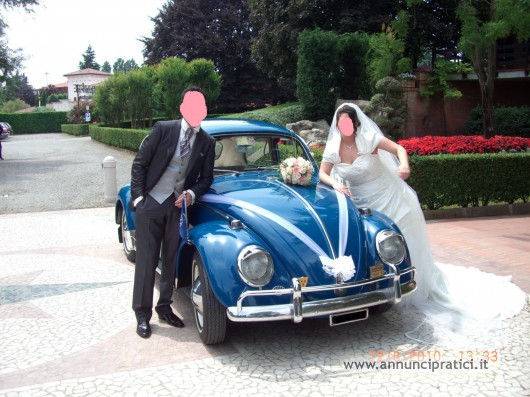 Noleggio MAGGIOLINO -1964- Per Matrimoni ecc ...