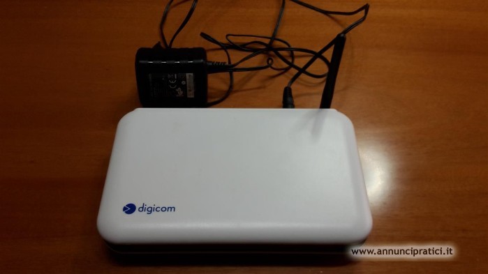 Modem/Router ADSL2/2+ Wireless e LAN digicom