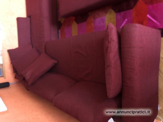 Vendo divano Poltrone&Sof 300x200x090 con pouf