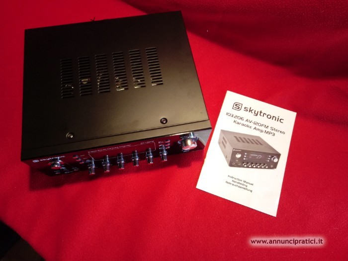 Ampl.mp3 -HiFi Karaoke + Mixer samson mdr8 analog