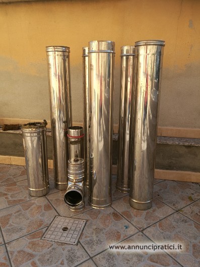 Vendesi canna fumaria acciaio inox