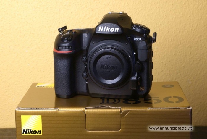 Nikon D850 45.7MP DSLR Fotocamera.