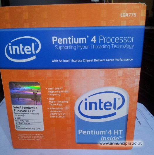 Processore Intel Pentium 4 531 3.00 GHz 800 MHz
