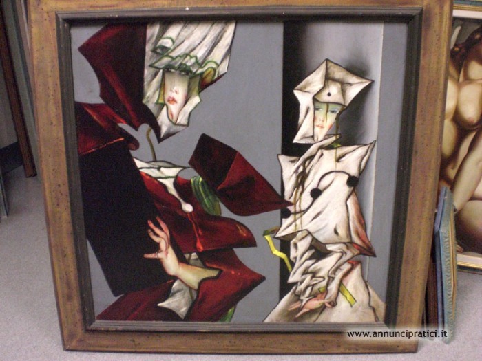 Opera quadro dipinto Giovanni Battista De Andreis