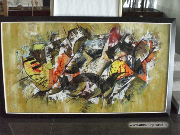 Opera quadro dipinto Elvio Zorzenon