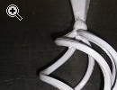 Vendo Candelabro o Portacero bianco, artigianale, - Anteprima immagine 2