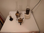 Vendo 4 Lampade a petrolio ANTICHE