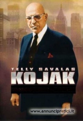 Kojak serie tv completa anni 70 Telly Savalas
