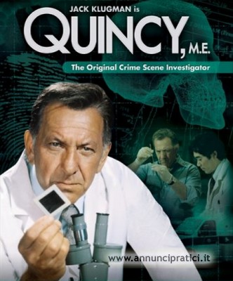 Quincy M.E serie tv completa anni 70-Jack Klugman