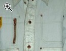 giubbotto DIESEL Jeans bianco - Anteprima immagine 1