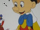 Disegno Pinocchio a tempera - Anteprima immagine 1