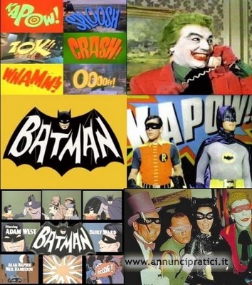 Batman e Robin serie tv completa anni 60-Adam West